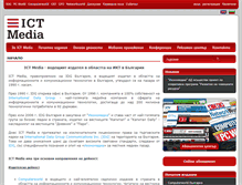 Tablet Screenshot of ictmedia.bg
